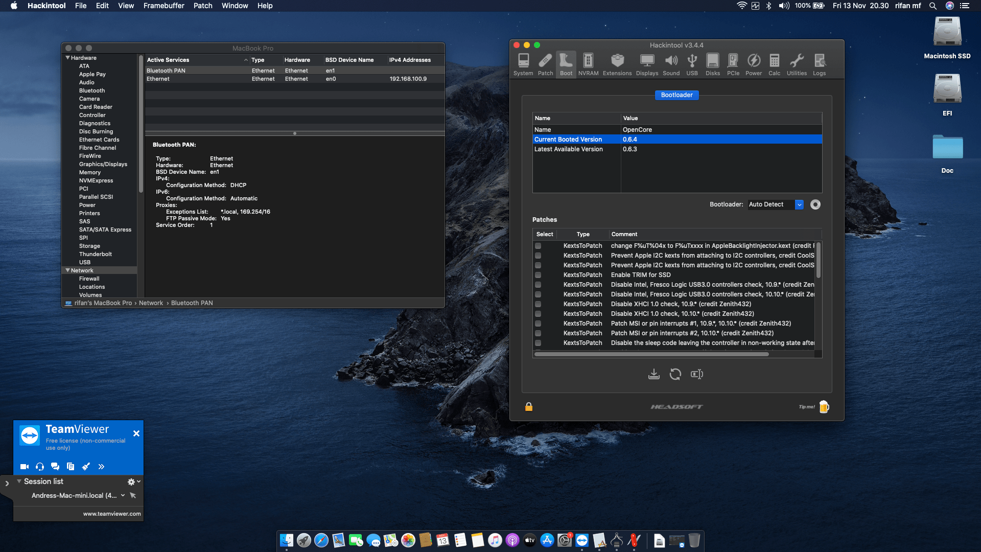 Asus ZenBook Pro UX550VD [KabyLake   Intel HD 620 + I2C]   OpenCore 8